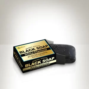 DIFEEL ORIGINAL AFRICAN BLACK SOAP - WHITE DIAMOND 5OZ