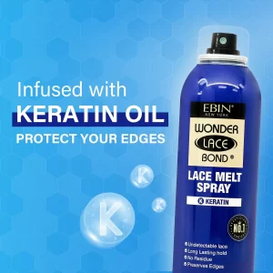 EBIN NEW YORK WONDER LACE BOND LACE MELT AEROSOL SPRAY- KERATIN