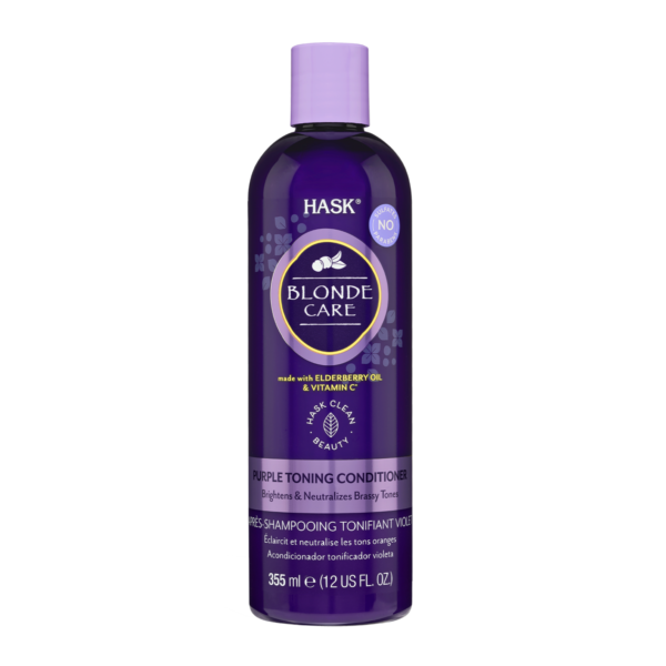 Hask BLONDE CARE PURPLE TONING CONDITIONER 12oz