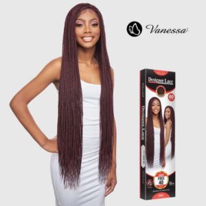Vanessa DESIGNER LACE SYNTHETIC HAIR LACE FRONT WIG - TBOXY FREE 40
