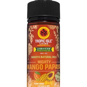 Tropic Isle Living SMOOTH NATURAL OIL - MIGHTY MANGO-PAPAYA 4OZ