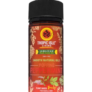 Tropic Isle Living SMOOTH NATURAL OIL - POPPING PEPPERMINT 4OZ