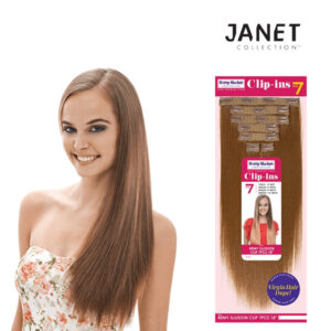 JANET COLLECTION ILLUSION CLIP 7PCS 18"