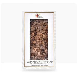 Alikay Naturals AMAZING BLACK SOAP BAR - REAL