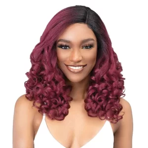 Janet Collection Synthetic Natural Me Blowout HD Lace Wig - JASMINA