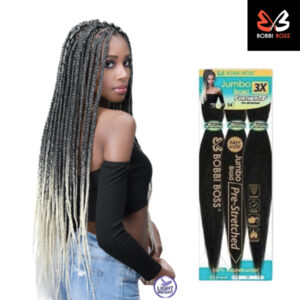 BOBBI BOSS JUMBO BRAID FEATHERTIP 3X 54"