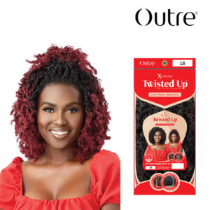 OUTRE X-PRESSION-TWISTED UP-LACE FRONT 4X4 LFW-BUTTERFLY BOMB TWIST 14"