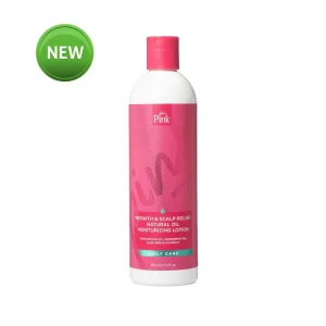 Luster's Pink PINK GROWTH & SCALP RELIEF NATURAL OIL MOISTURIZING LOTION 12oz