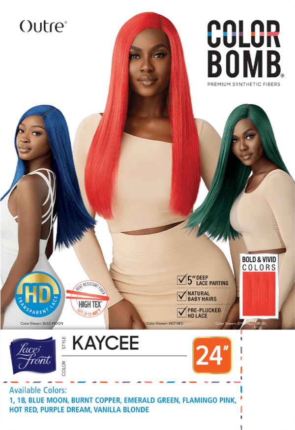 OUTRE LACE FRONT WIG - COLORBOMB - KAYCEE - Image 7
