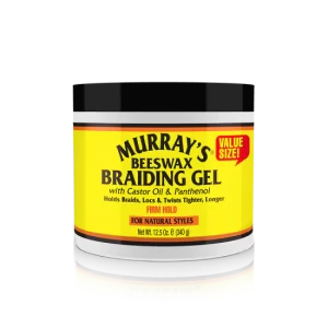 Murray's Beeswax Braiding Gel Firm Hold 12oz