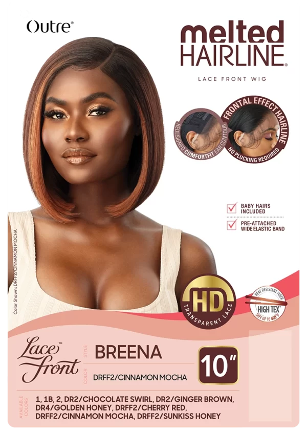 OUTRE MELTED HAIRLINE LACE FRONT WIG - BREENA - Image 7