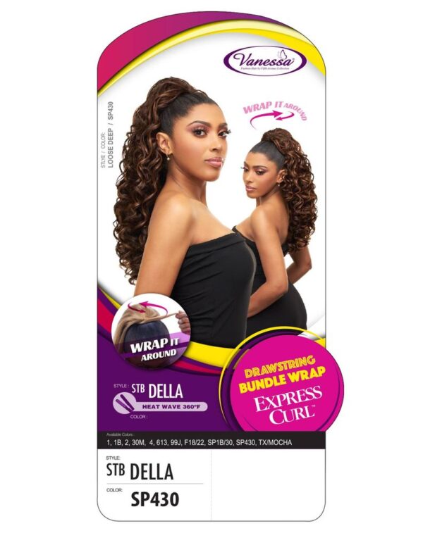 Vanessa DRAWSTRING Ponytail - STB DELLA - Image 6