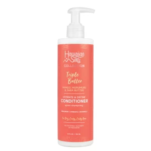 Hawaiian Silky Triple Butter Hydrate & Define Conditioner 12OZ