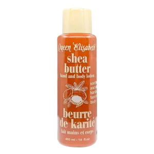 QUEEN ELISABETH Shea Butter Hand & Body Lotion 14oz