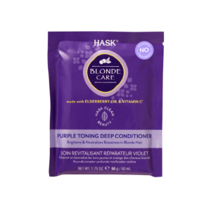 HASK BLONDE CARE PURPLE TONING DEEP CONDITIONER 1.75oz