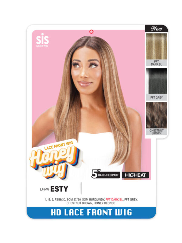 ZURY ROYAL IMEX SYNTHETIC HAIR LACE FRONT WIG - ESTY - Image 4