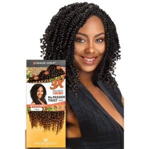 MagicGold Collection - 3x Nu Passion Twist Braid 10/12/14