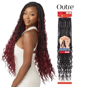 OUTRE TWISTED CROCHET BRAID BOHO BOX BRAID LOOSE DEEP 28 3X