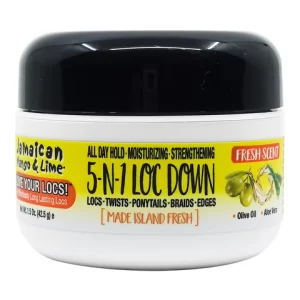 Jamaican Mango & Lime 5-n-1 Loc Down Mega Firm Holding Gel