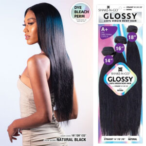 SHAKE-N-GO GLOSSY WEAVE - STRAIGHT