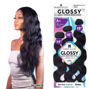 SHAKE-N-GO GLOSSY WEAVE - BODY WAVE