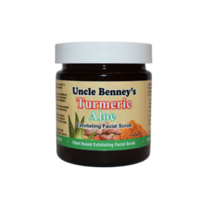 Uncle Benney's Turmeric Natural Exfoliating Aloe Vera Scrub 4oz