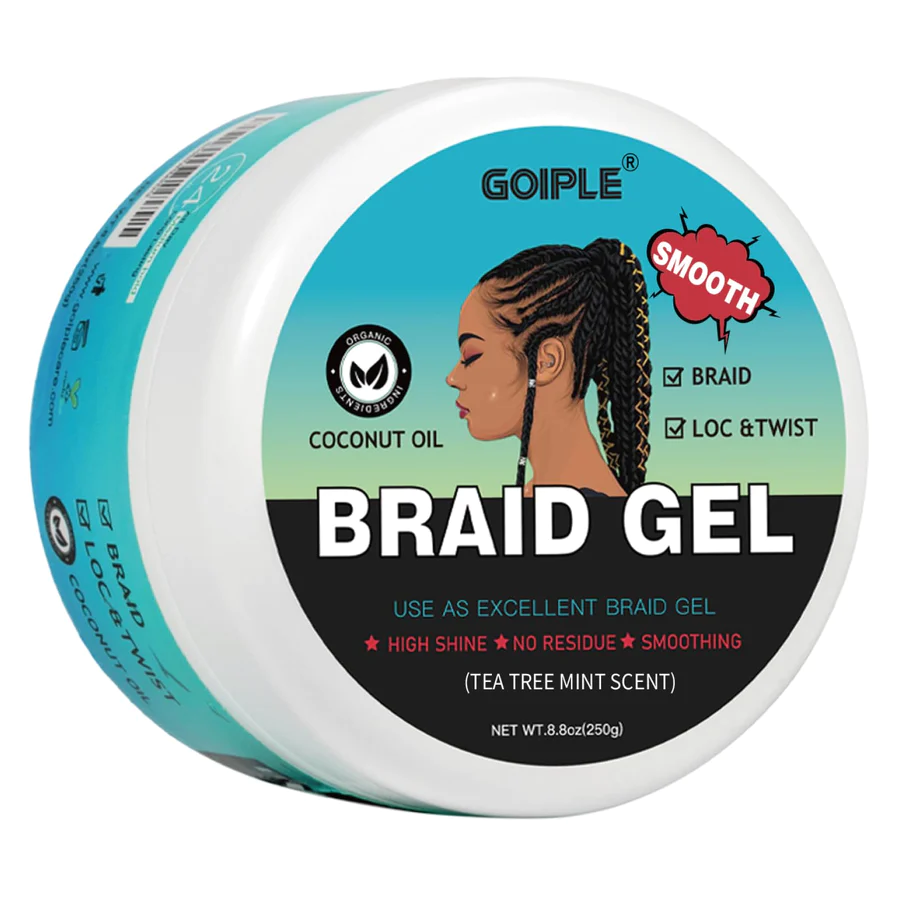 GOIPLE Extra Hold High Shine Braiding Gel 8.8oz - Canada wide