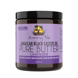 Sunny Isle LAVENDER Jamaican Black Castor Oil PURE BUTTER