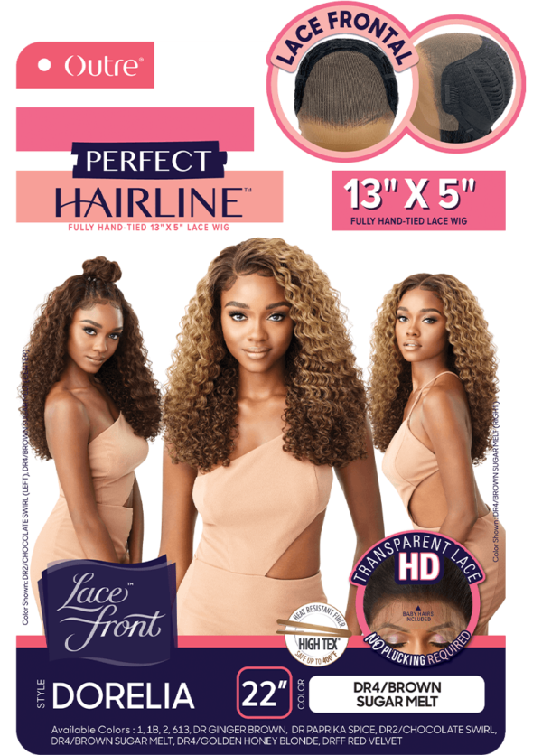 OUTRE LACE FRONT WIG - PERFECT HAIR LINE 13X5 - DORELIA - Image 2