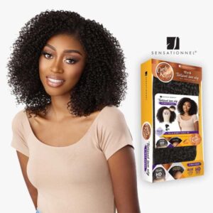 SENSATIONNEL CURLS KINKS & CO LACE WIG - KINKY EDGES 13X6 KINKY COILY 16″