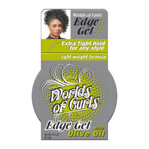 Worlds of Curls Edge Gel with Olive Oil
