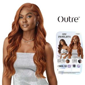 OUTRE MELTED HAIRLINE SWIRLISTA LACE FRONT WIG - SWIRL 102