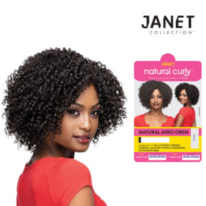 Janet Collection PREMIUM SYNTHETIC HAIR WIG - NATURAL AFRO OREN WIG
