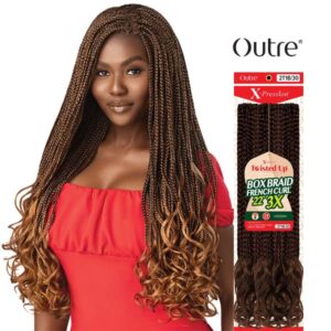 OUTRE X-PRESSION - TWISTED UP CROCHET BRAID BOX BRAID FRENCH CURL 22" 3X