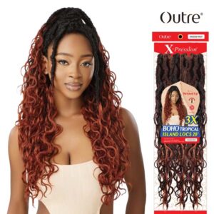 OUTRE X-PRESSION - TWISTED UP CROCHET BRAID BOHO TROPICAL ISLAND LOCS 20 3X