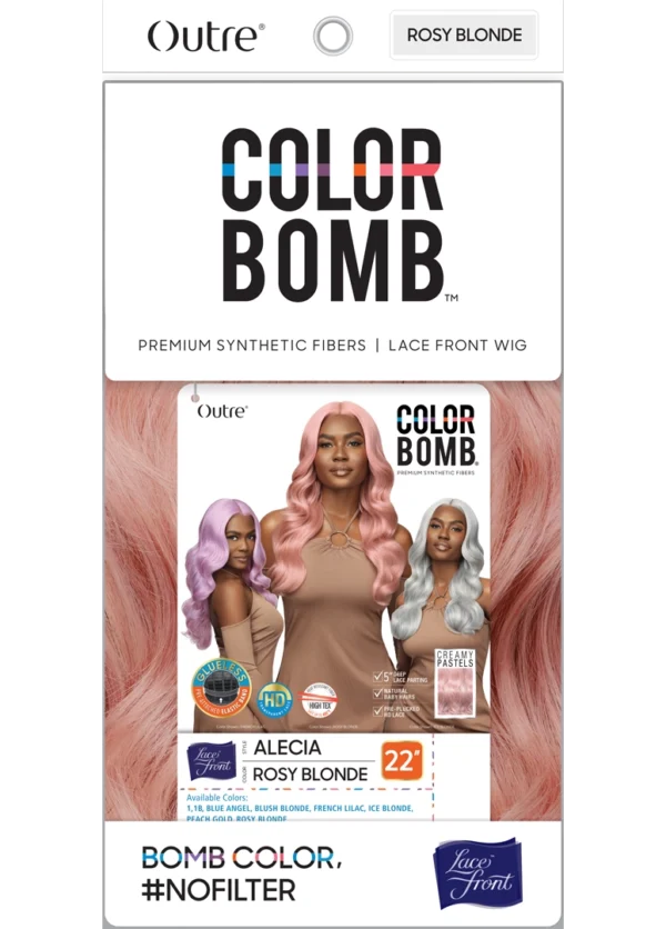OUTRE  LACEFRONT COLORBOMB LACE WIG - ALECIA - Image 2