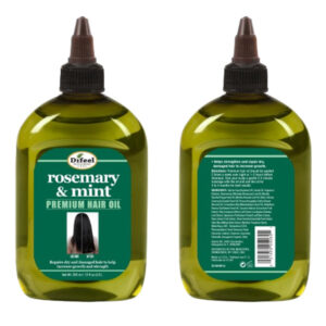 DIFEEL ROSEMARY AND MINT PREMIUM HAIR OIL - 12 OZ