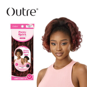 OUTRE PRETTY QUICK - DRAWSTRING PONY - KINKY CURLY 12"