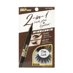EBIN NEW YORK Grip Bond 2-in-1 Eyeliner Glue - Brown