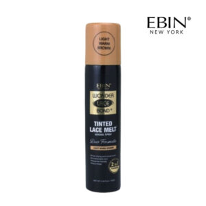 EBIN NEW YORK WONDER BOND TINTED LACE MELT AEROSOL SPRAY 100ML - LIGHT WARM BROWN