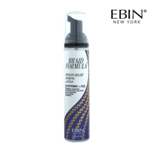 EBIN NEW YORK BRAID FORMULA TENSION RELIEF FOAMING LOTION 100ML - PEPPERMINT