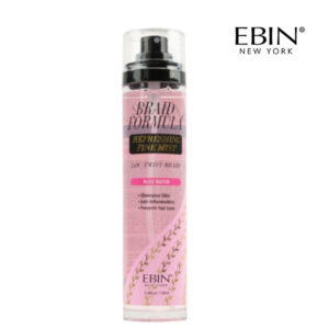 EBIN NEW YORK BRAID FORMULA REFRESHING FINE MIST 100ML (3.38OZ) - ROSEWATER
