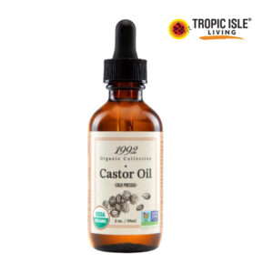Tropic Isle Living 1992 ORGANIC COLLECTION CASTOR OIL (2OZ)