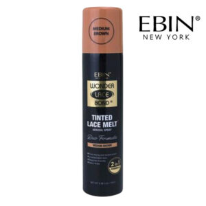 EBIN NEW YORK WONDER BOND TINTED LACE MELT AEROSOL SPRAY 100ML - MEDIUM BROWN