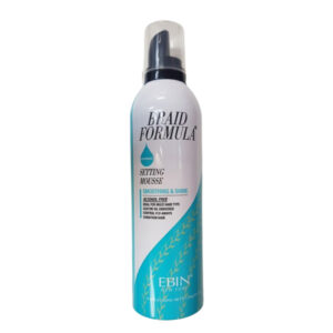 EBIN NEW YORK BRAID FORMULA SETTING MOUSSE 12.49OZ - SMOOTHING & SHINE (PEPPERMINT)