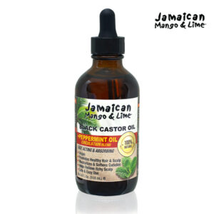 Jamaican Mango & Lime BLACK CASTOR OIL (PEPPERMINT)-4 OZ