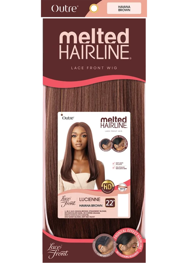 OUTRE MELTED HAIRLINE LACE FRONT WIG - LUCIENNE - Image 7
