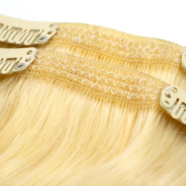 Hair Couture 9pcs PureClip Cream 16" - Image 4