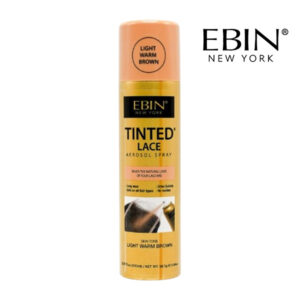 EBIN NEW YORK TINTED LACE SPRAY 150ML - LIGHT WARM BROWN