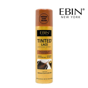 EBIN NEW YORK TINTED LACE SPRAY 150ML - MEDIUM DARK BROWN